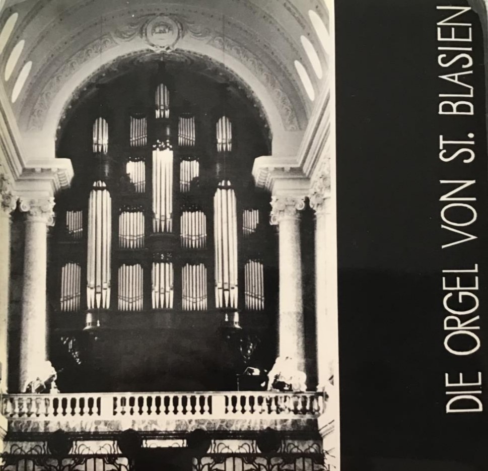 Die Orgel von St. Blasien